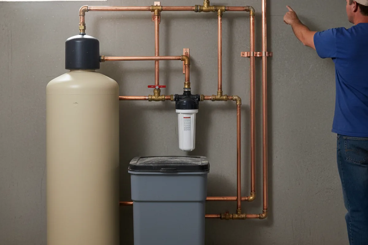 Whole-house water treatment system installed in Anthony